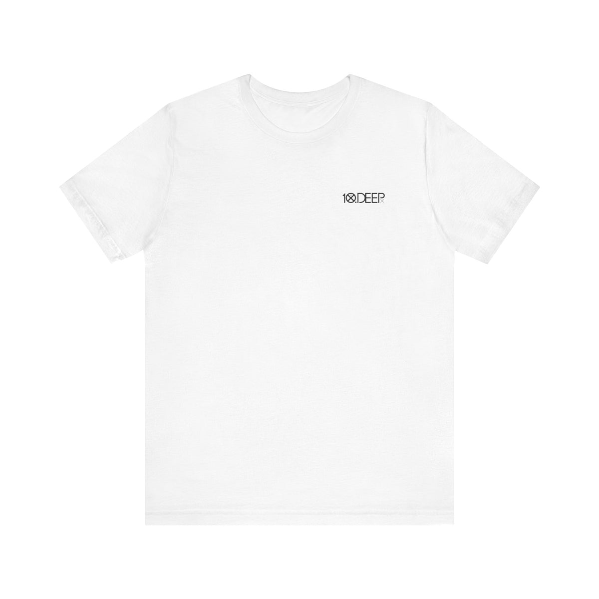 10.Deep Division Tee , Unisex , Black and White