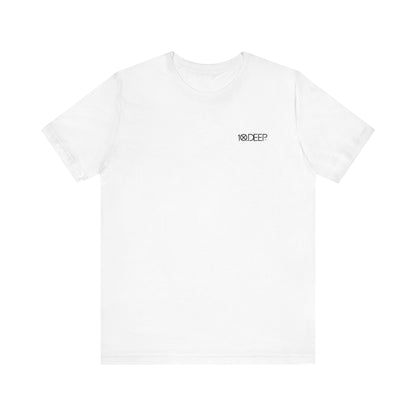10.Deep Division Tee , Unisex , Black and White