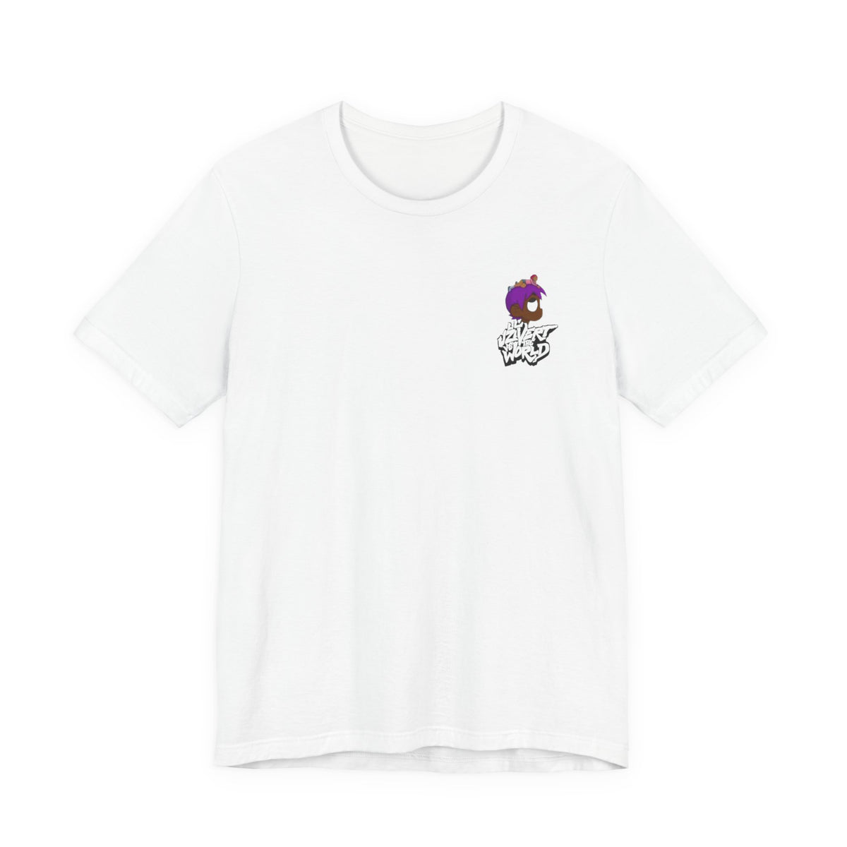 Uzi vs The World Tee , Unisex , White and black