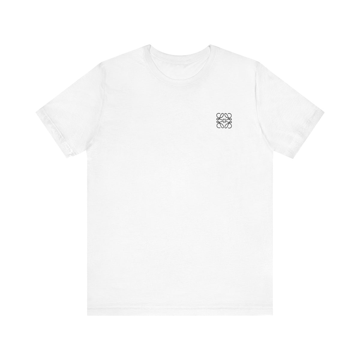 Loewe Embroidered Logo Tee , Unisex, white and black