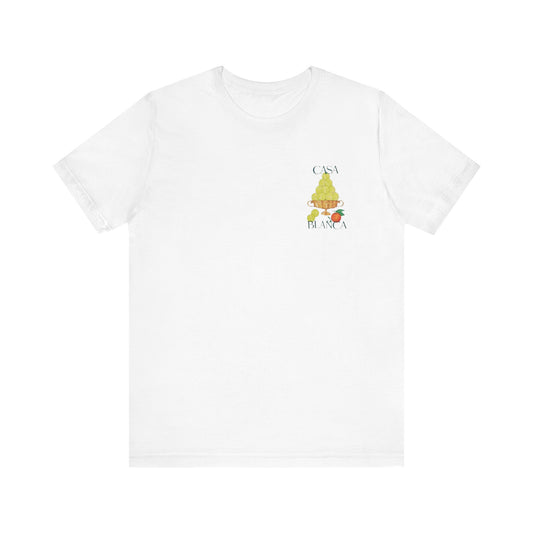 Casablanca Graphic Postcard Tee,  Unisex , White and black