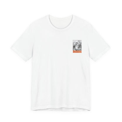 Heron Preston Graphic Patch Tee , Unisex , White and Black