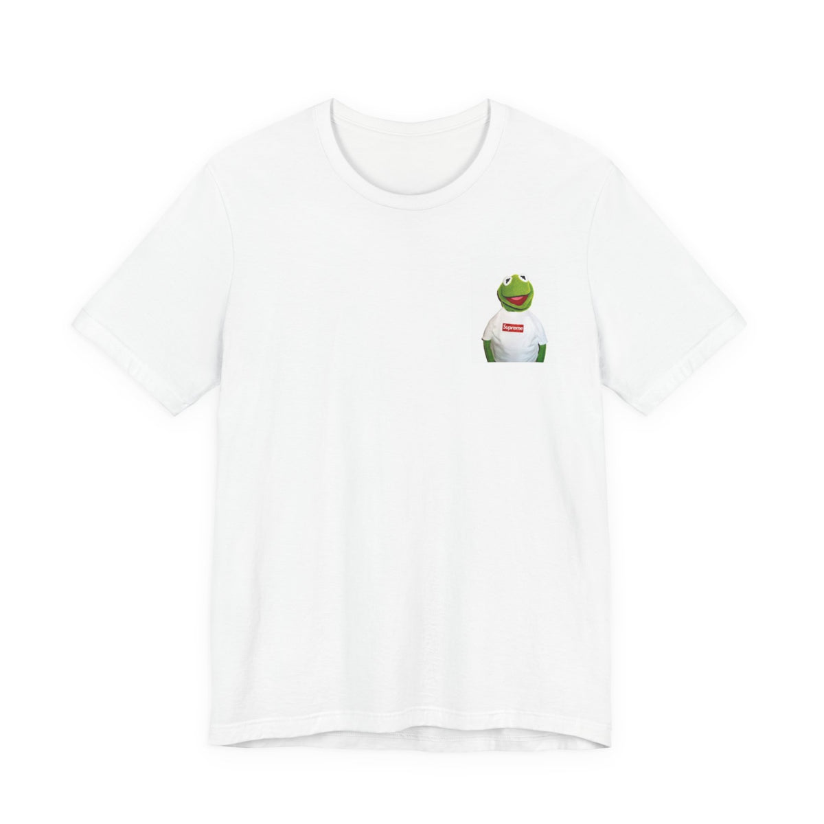 Supreme Kermit Tee , Unisex , Black and White