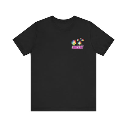 Pop Icon Inspired Sportswear Graphic Tee - Unisex , White and black