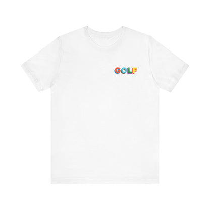 Golf Wang Flame Logo Tee,  Unisex , White and black