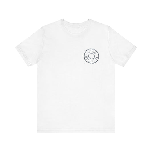 Acne Studios Seasonal Print Tee , Unisex , White and black