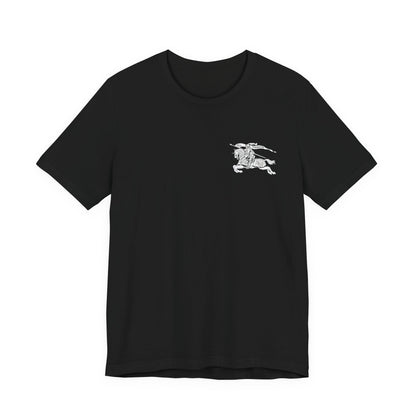 Burberry Horseferry Print Tee, Unisex , White and Black