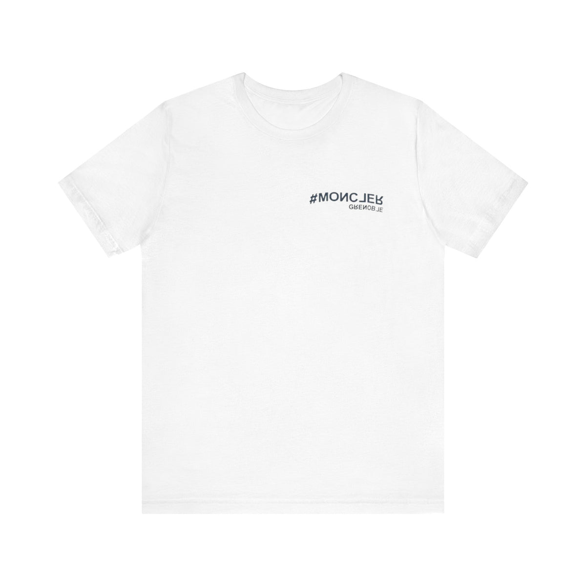 Moncler Grenoble Tee, Unisex , White and Black