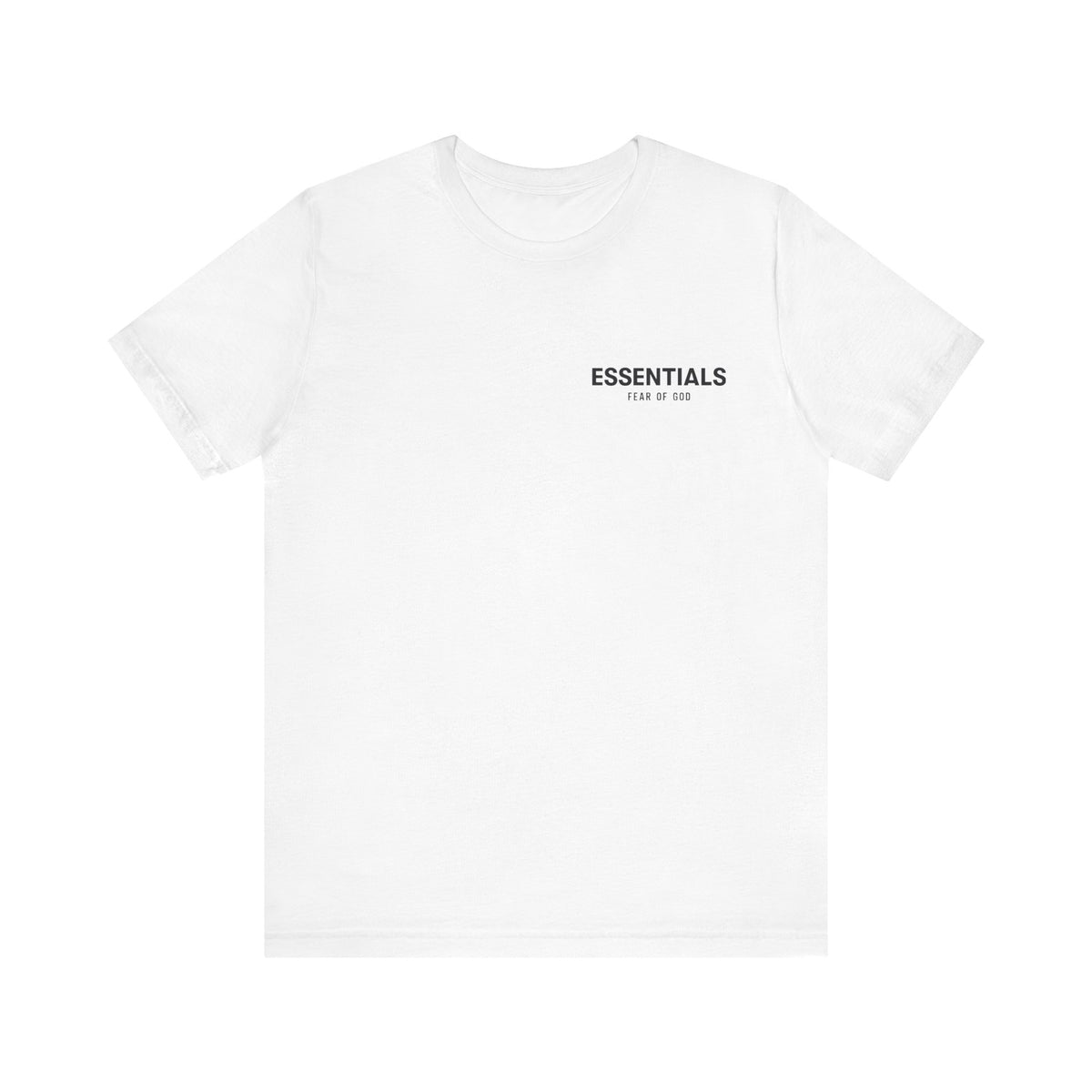 Fear of God Essentials Logo Tee , Unisex , Black and White