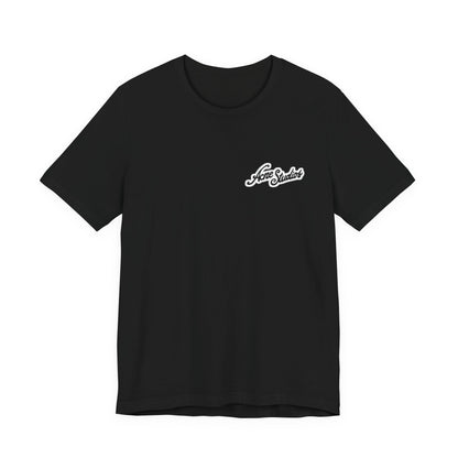 Acne Studios Minimal Script Tee ,  Unisex , White and black