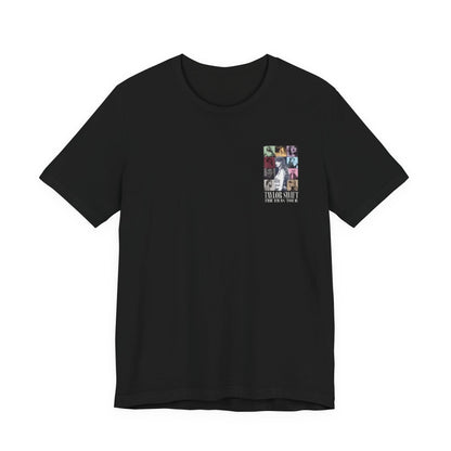Vintage Music Eras Graphic Tee ,  Unisex , White and black