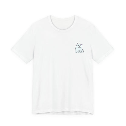 Ripndip Lord Nermal Tee, Unisex, White and Black