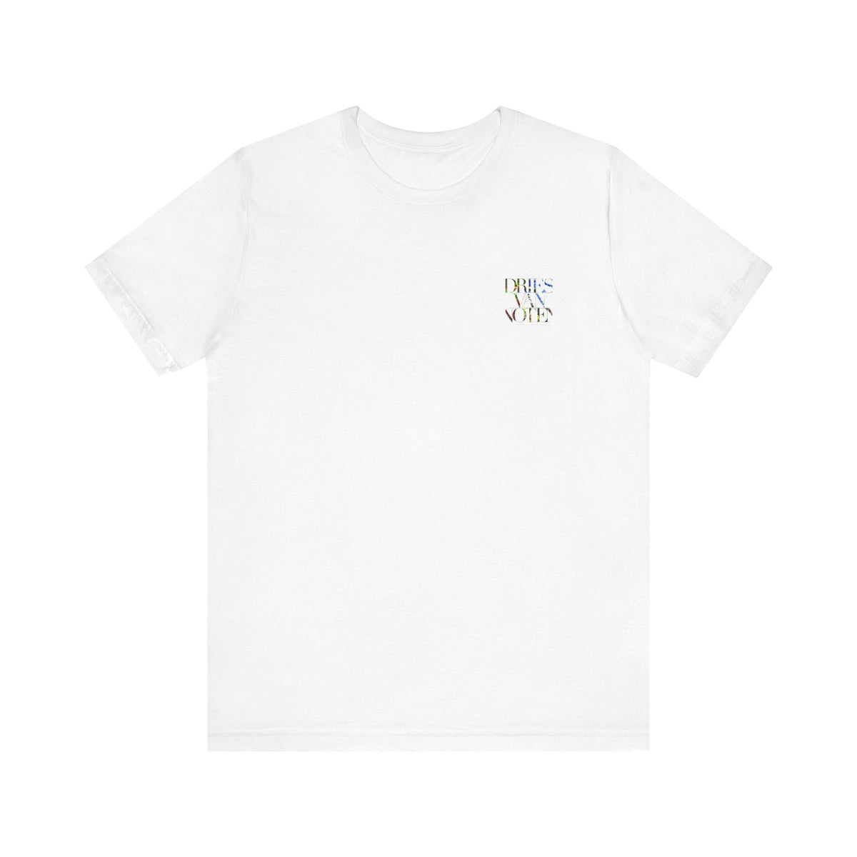Dries Van Noten Oversized Logo Tee , Unisex , White and black