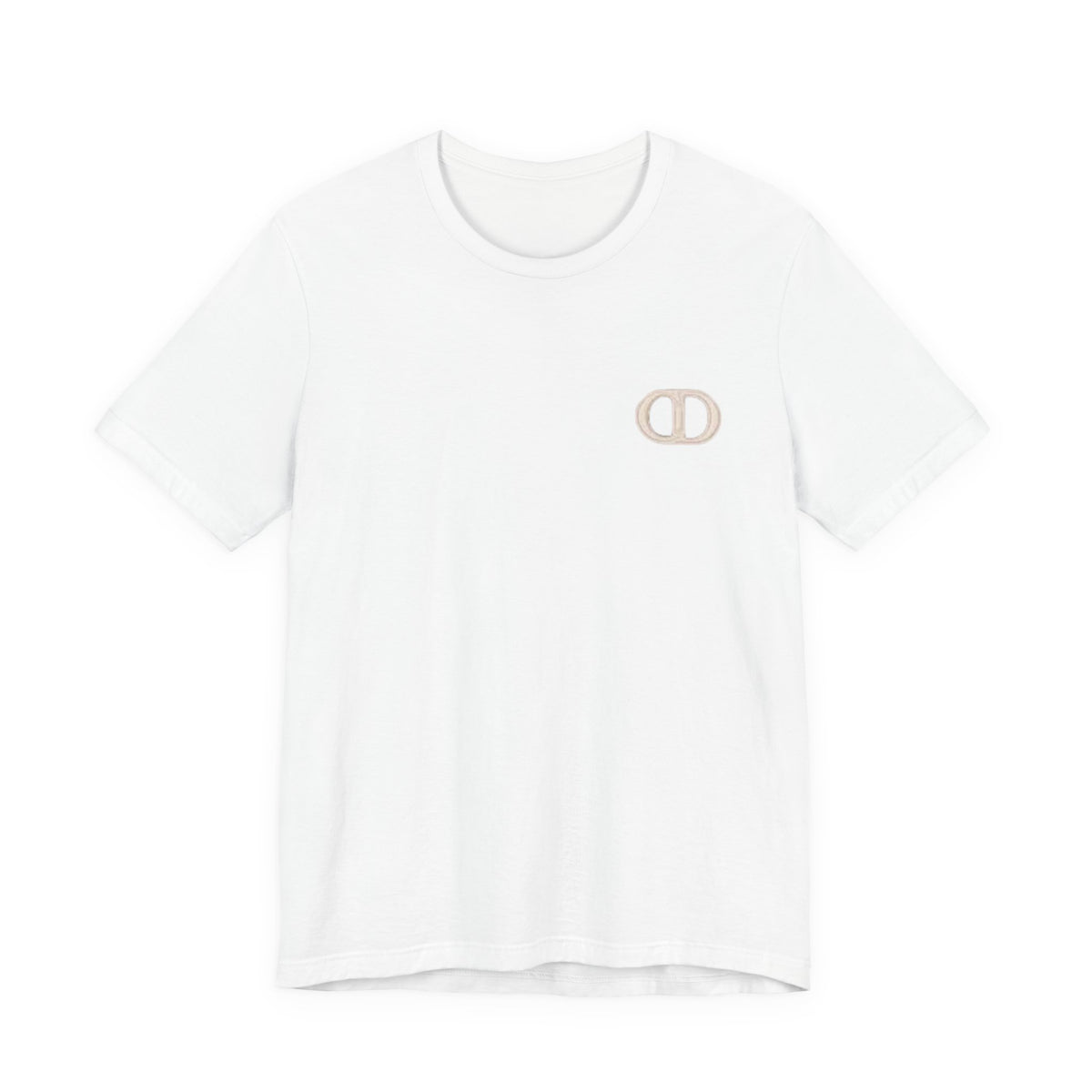 Dior CD Icon Tee , Unisex , White and Black