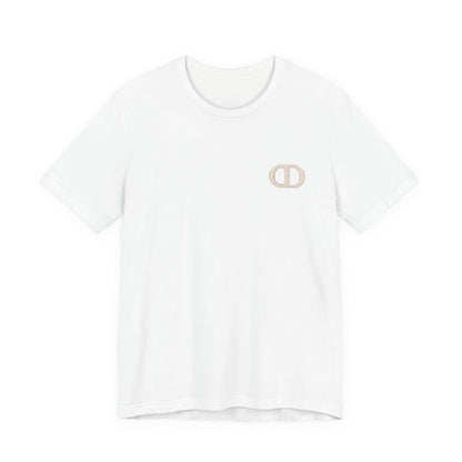 Dior CD Icon Tee , Unisex , White and Black