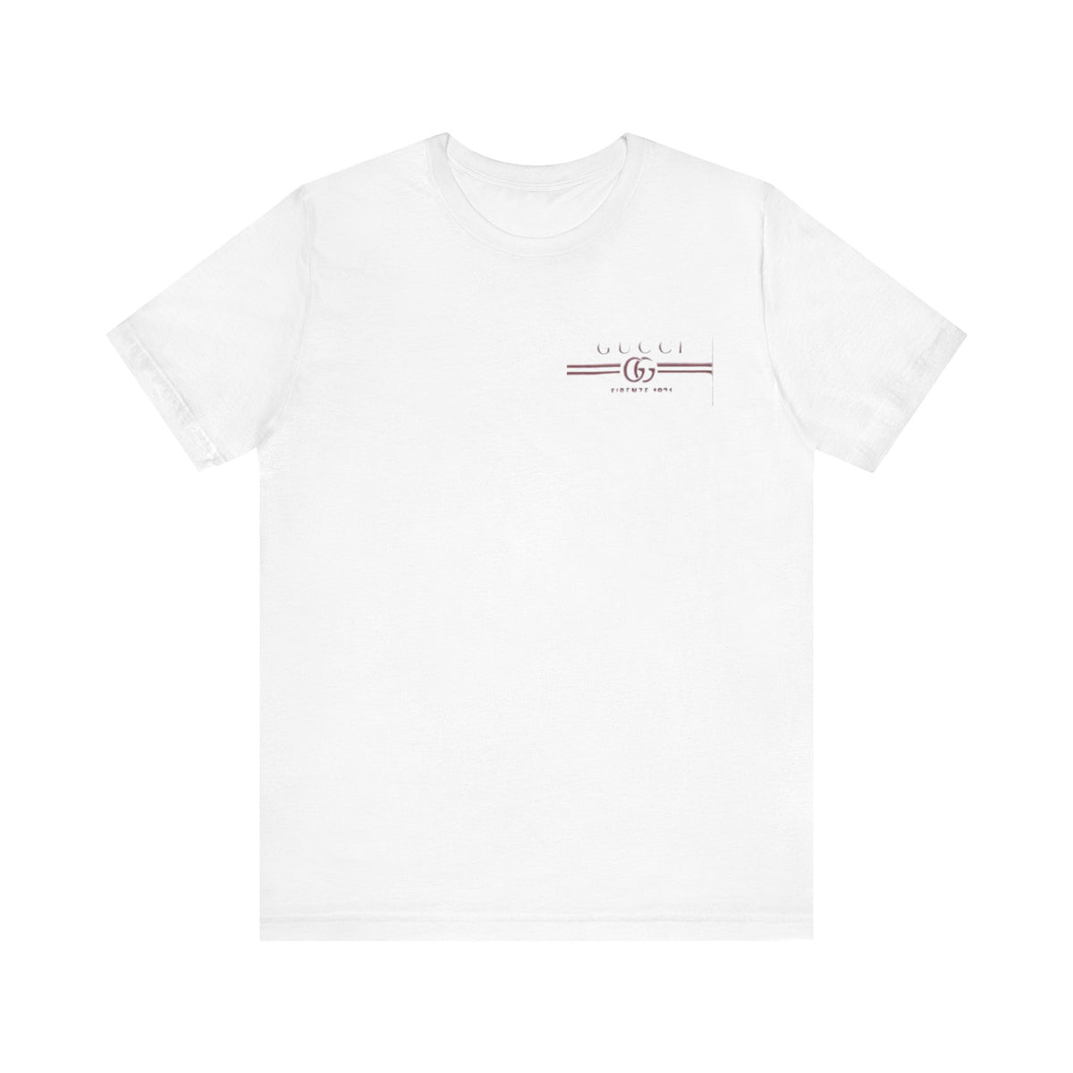 Gucci Fake/Not Tee , Unisex , White and Black