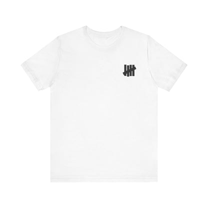 Undefeated Camo Box Tee , Unisex , White and Black