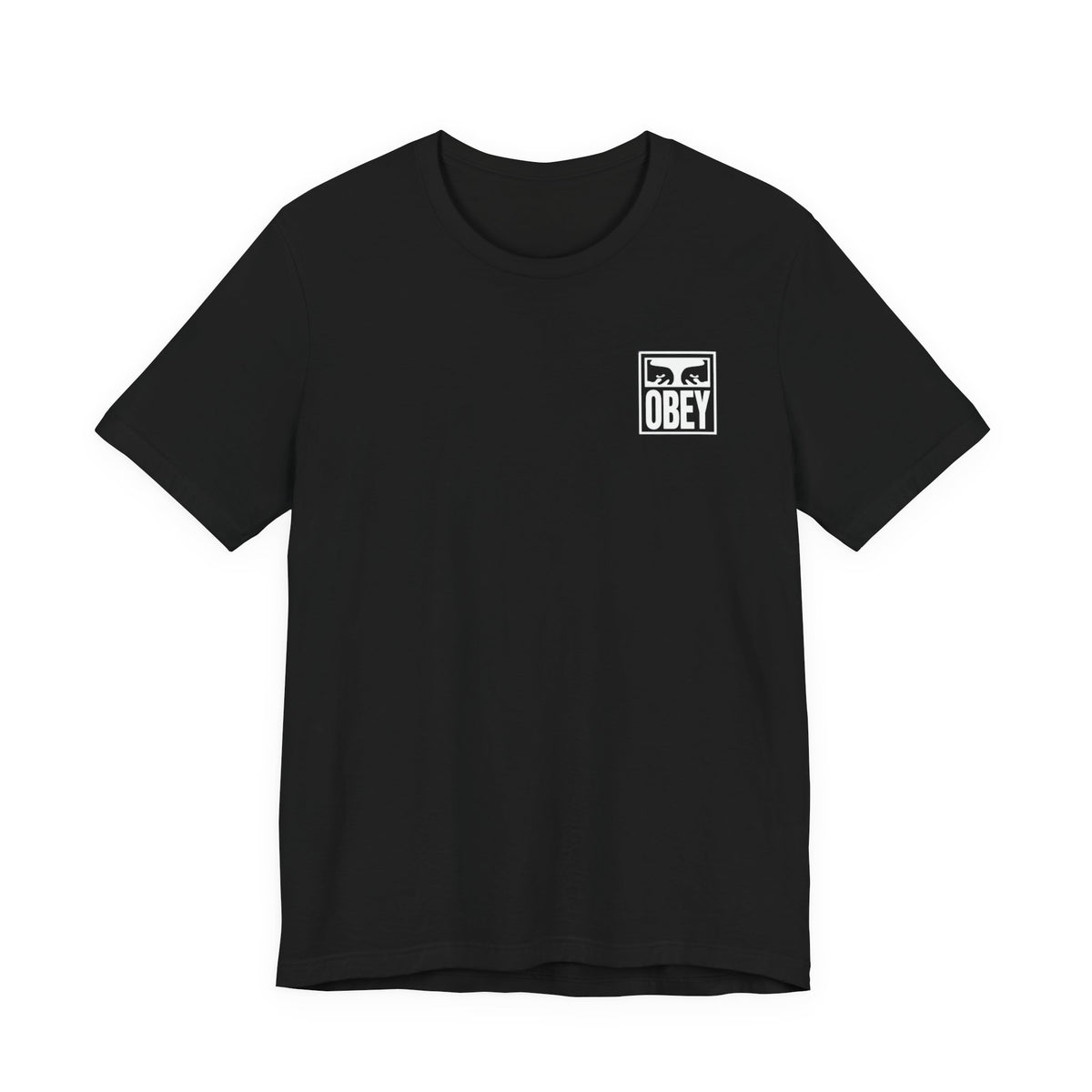 Obey Icon Face Tee , Unisex , Black and White