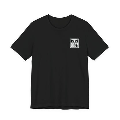 Obey Icon Face Tee , Unisex , Black and White