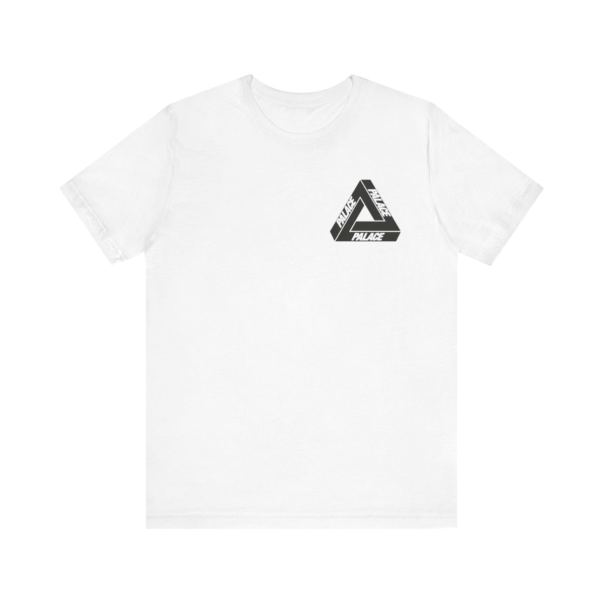 Palace Shell Corp Tee , Unisex , Black and White