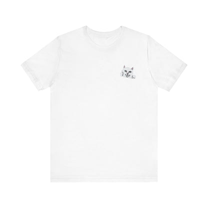 Ripndip Peeking Nermal Tee , Unisex , White and Black