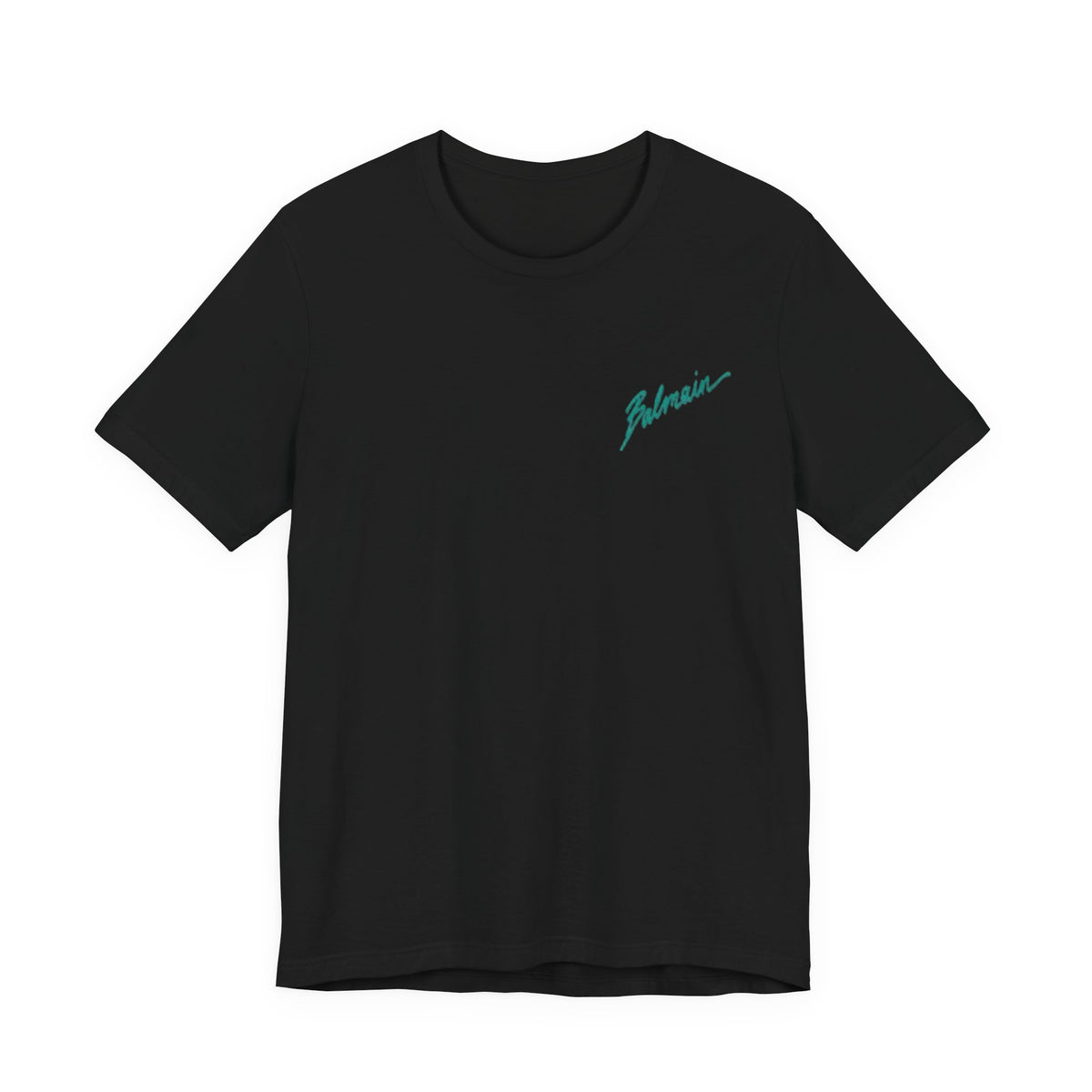 Balmain Monogram Tee , Unisex , White and black