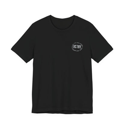 10.Deep Victory Tee,  Unisex , White and Black