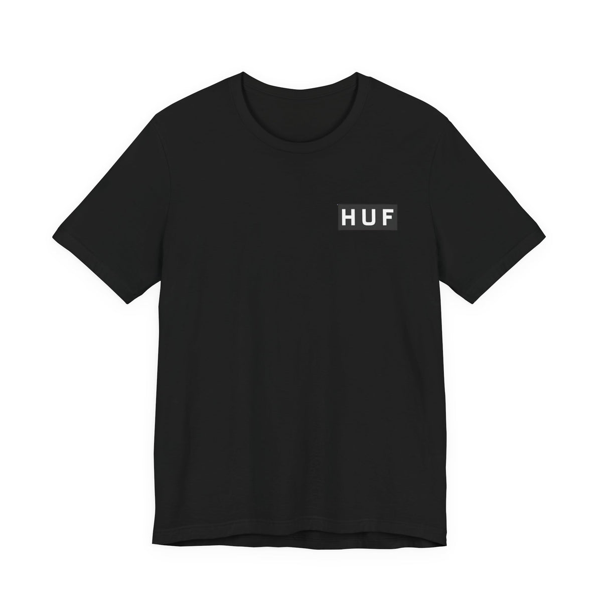 HUF Plantlife Pocket Tee , Unisex , Black and White
