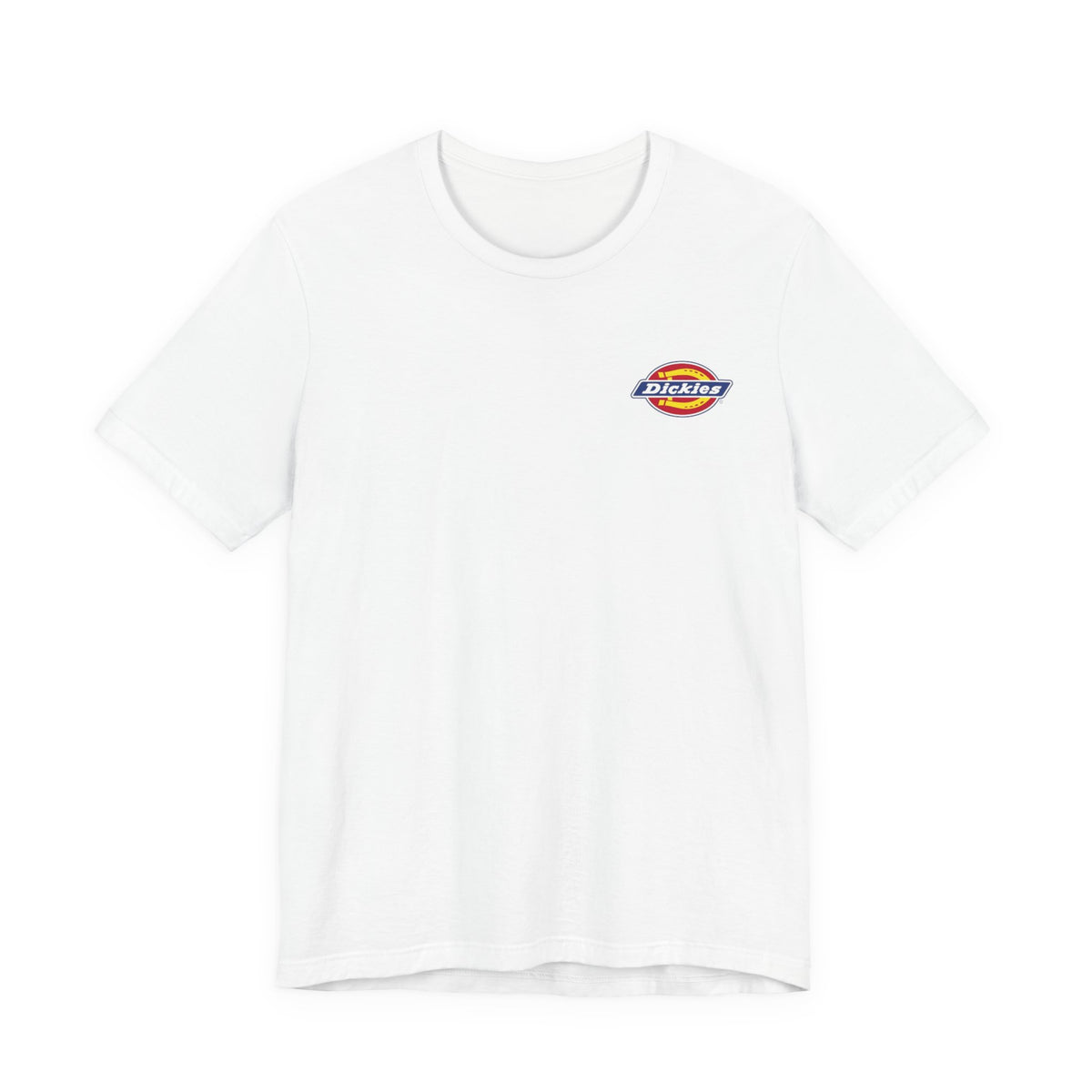Dickies Horseshoe Tee , Unisex , White and Black