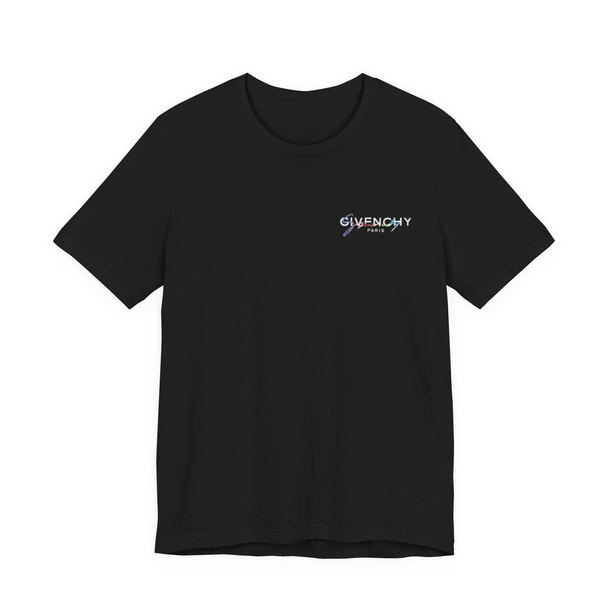 Givenchy Paris Tee ,  Unisex , White and Black