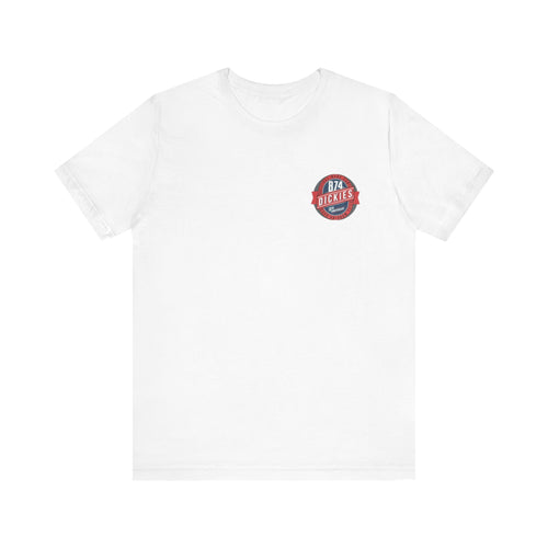 Dickies 874 Logo Tee , Unisex , White and Black