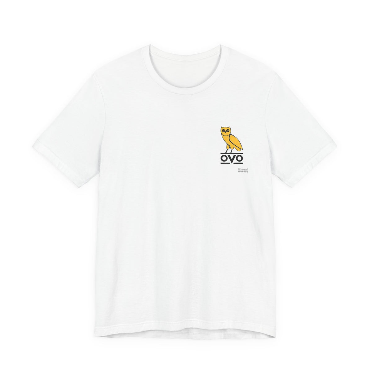 OVO x NBA Tee ,  Unisex , White and black