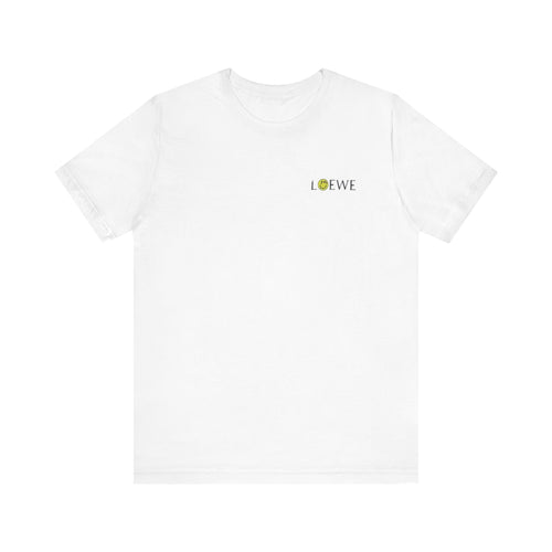 Loewe Art Print Tee , Unisex , white and black