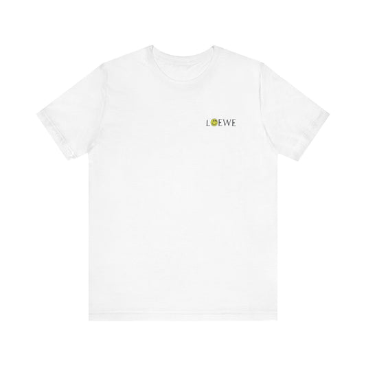 Loewe Art Print Tee , Unisex , white and black