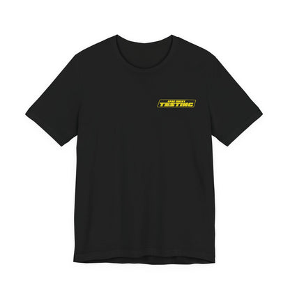 ASAP Rocky Testing Tee,  Unisex,  White and black
