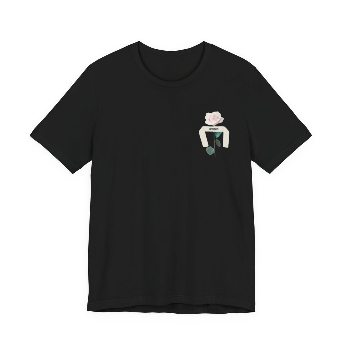 Jacquemus Pastel Tone Tee ,  Unisex , White and black