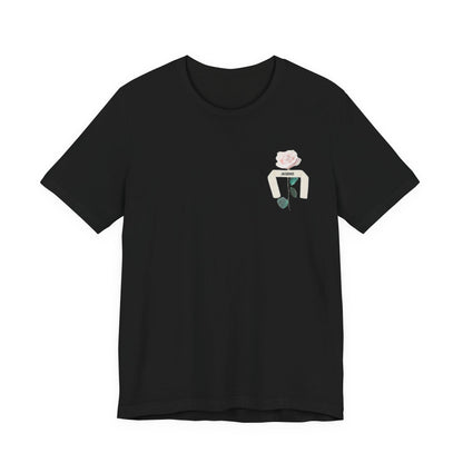 Jacquemus Pastel Tone Tee ,  Unisex , White and black
