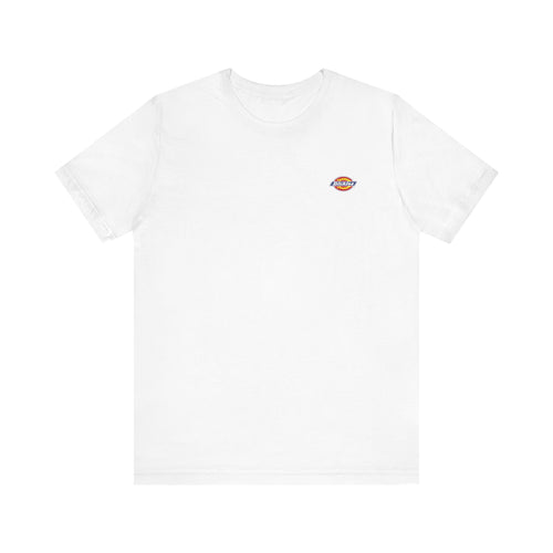 Dickies Heritage Logo Tee , Unisex , White and Black