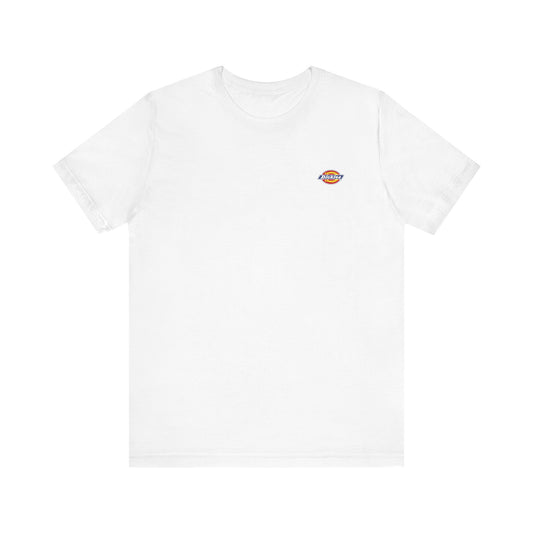 Dickies Heritage Logo Tee , Unisex , White and Black