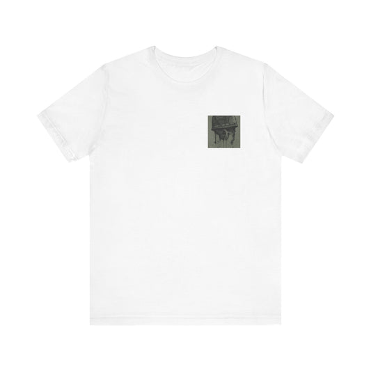 10.Deep War Is Hell Tee , Unisex , Black and White