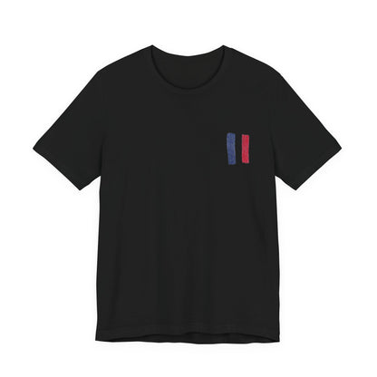 Moncler Flag Tee ,  Unisex , White and black