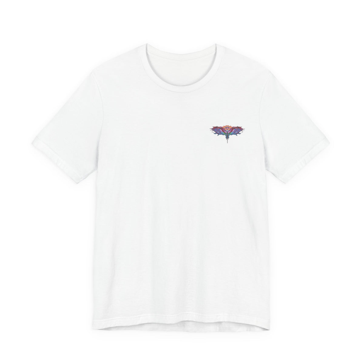 Marcelo Burlon Multicolor Graphic Tee , Unisex , White and black