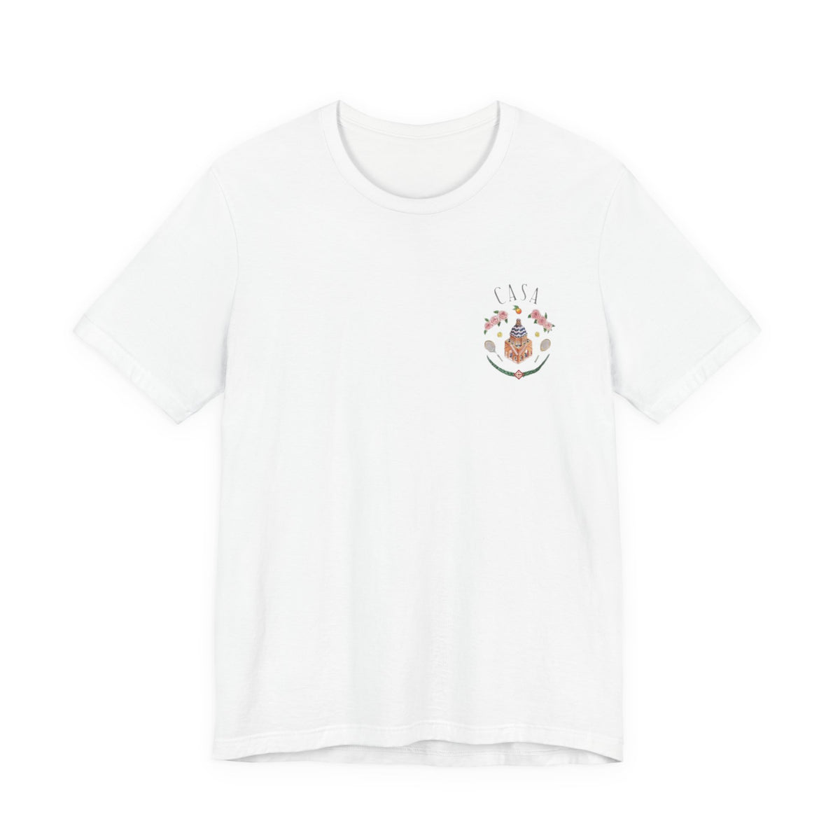 Casablanca Casa Way Tee ,  Unisex , White and Black