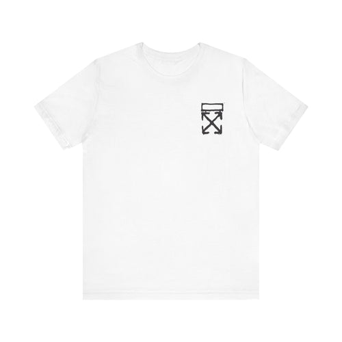 Off-White Spray Paint Tee,  Unisex , White and Black