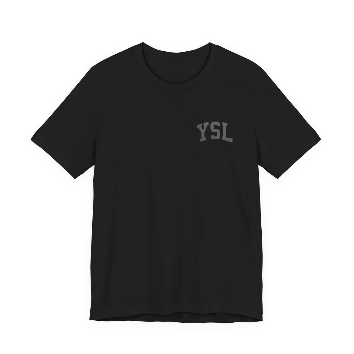 Saint Laurent Leopard Print Tee , Unisex , White and Black
