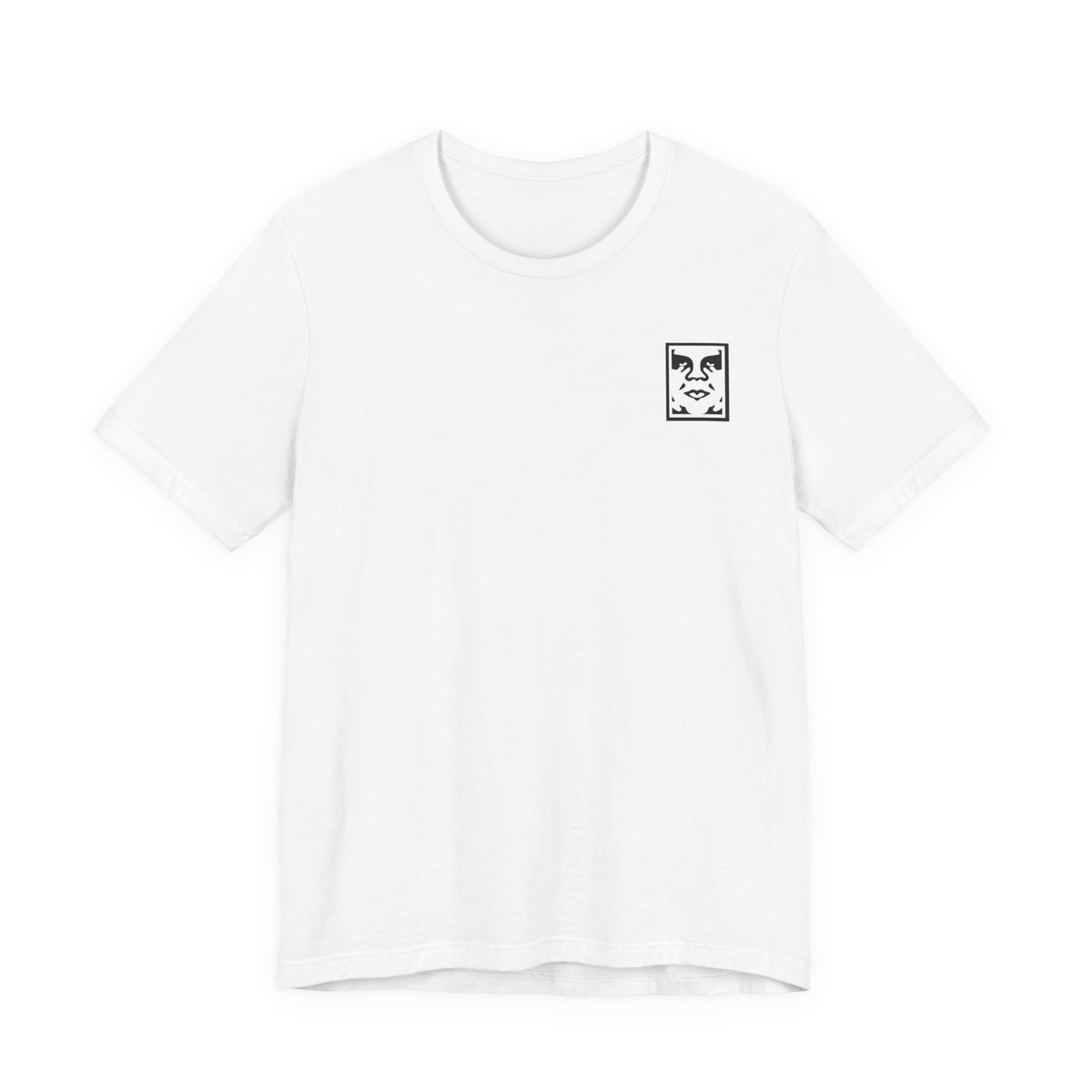 Obey Icon Face Tee , Unisex , Black and White