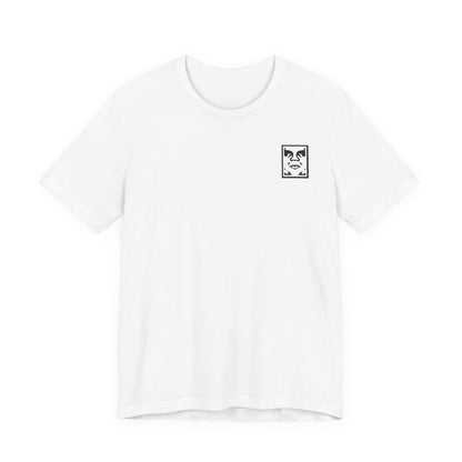 Obey Icon Face Tee , Unisex , Black and White