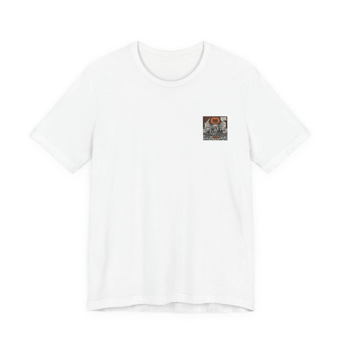 10.Deep Scum Air Tee , Unisex , White and Black