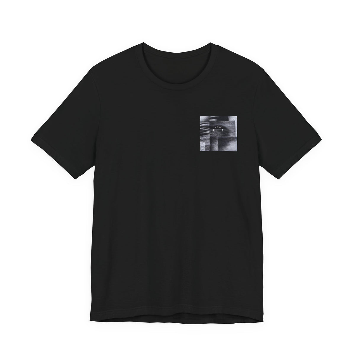 A-COLD-WALL* Technical Tee,  Unisex , White and Black