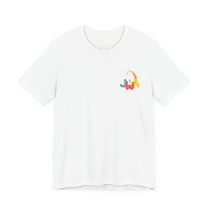 JW Anderson All Over Print Tee , Unisex , White and black